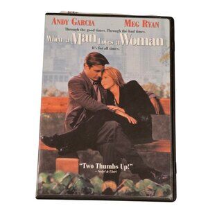 When A Man Loves A Woman DVD Andy Garcia Meg Ryan Drama 2000